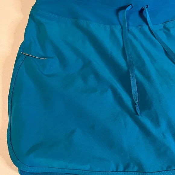 Nike Dri-Fit Skort Blue Sports Skirt with Drawstring - Picture 2 of 14